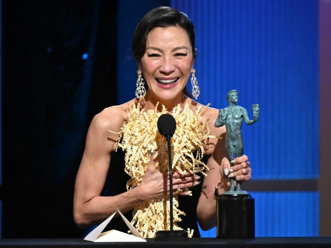 Michelle Yeoh becomes first Asian woman to win 'Best Actress' film award at SAGs