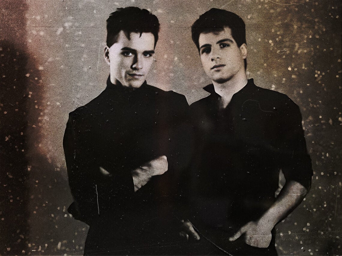 Al Jourgensen and Stevo of Ministry was taken during the 'With Sympathy' era - 1983 - Promo shot