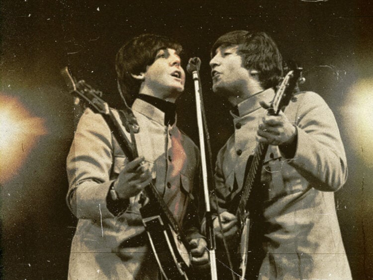 Paul McCartney and John Lennon