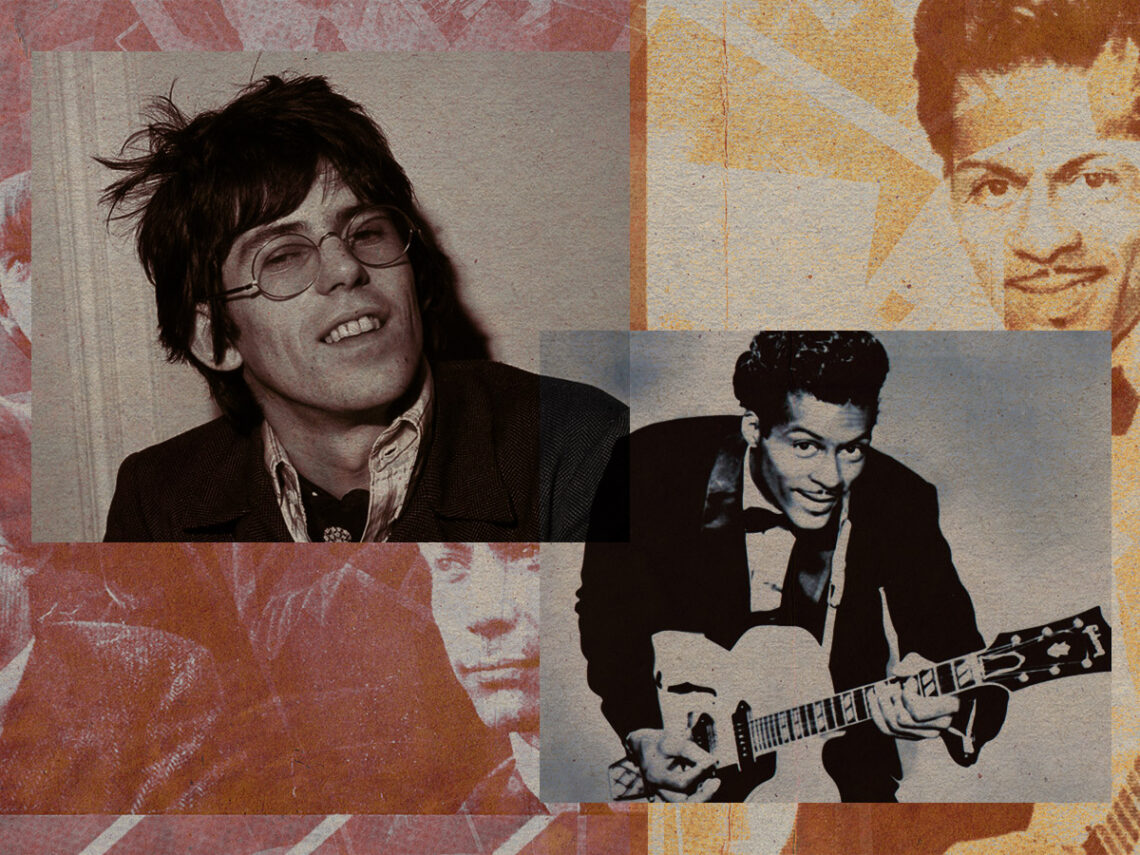 Keith Richards and Chuck Berry