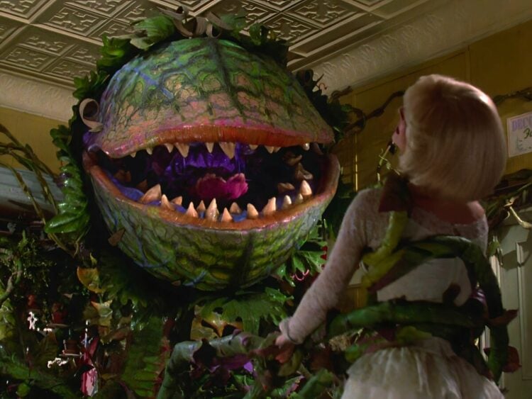 Why did Warner Bros scrap their most expensive ending ever for 'Little Shop of Horrors'?