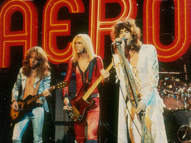 Aerosmith in 1975 - Photo by Jeffrey Mayer