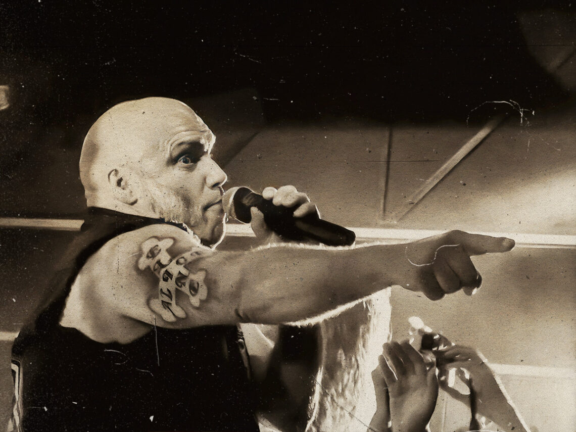 Blaze Bayley performing in 2016