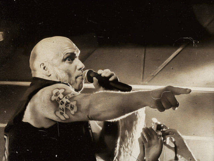 Blaze Bayley performing in 2016