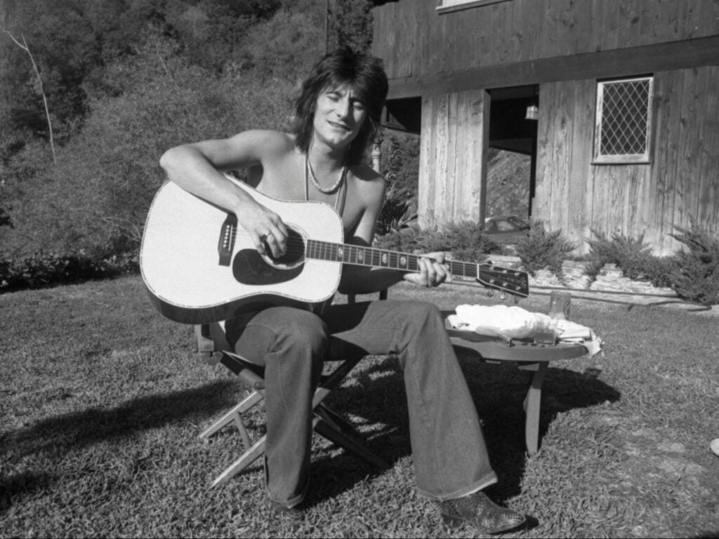 Carinthia West - Ronnie Wood - Guitar - Far Out Magazine