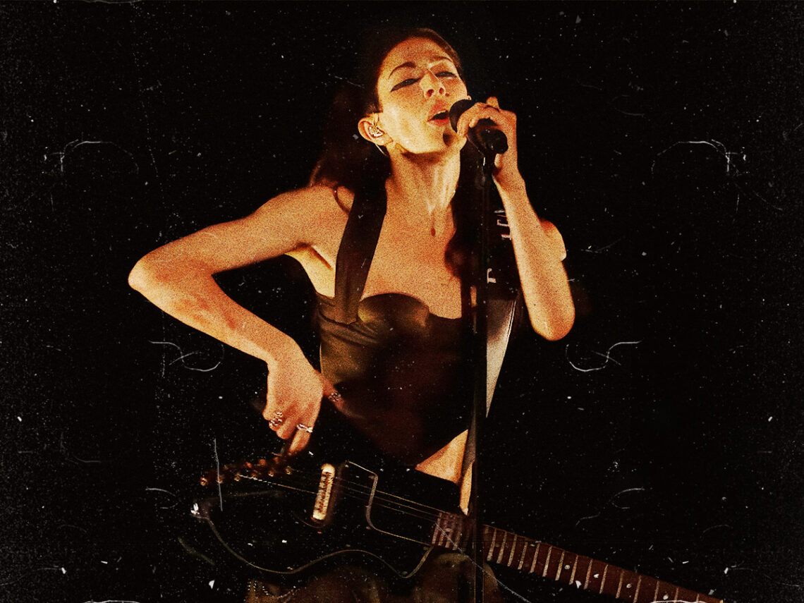 Caroline Polachek performing on The Tonight Show Starring Jimmy Fallon - 2023