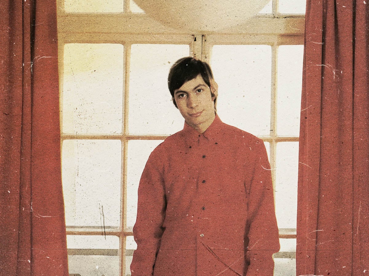Charlie Watts 'In red at home' - by Bent Rej