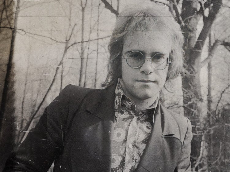 Elton John photographed in 1970 in The Netherlands