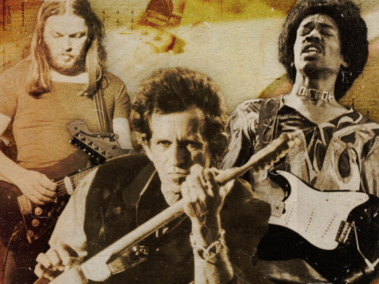 Fender Guitars - Fender Guitarists - Keith Richards - David Gilmour - Jimi Hendrix