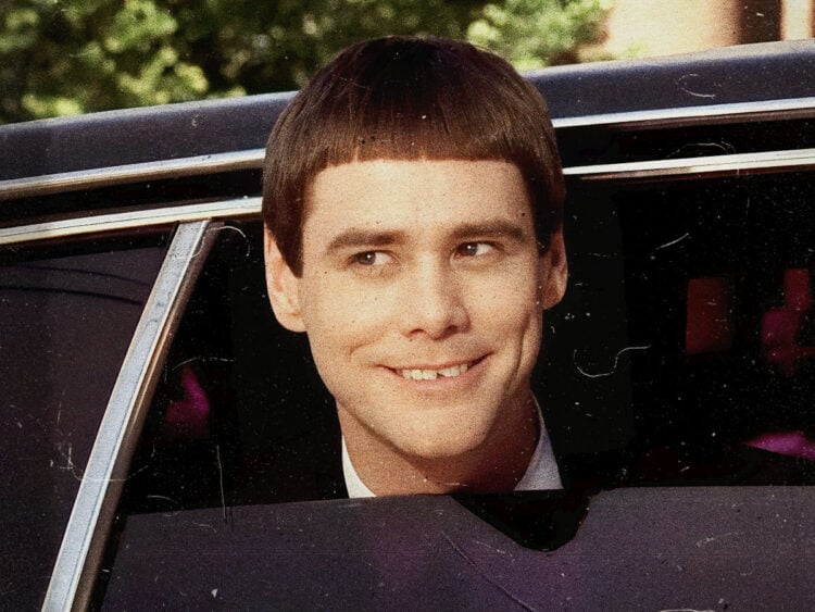 Jim Carrey as Lloyd Christmas in Dumb and Dumber - 1994