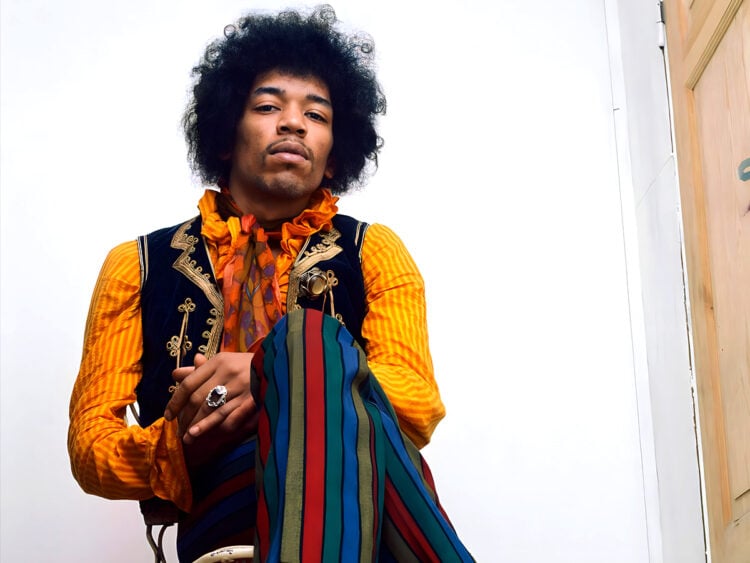 Jimi Hendrix in colour - Copenhagen 1967 by Bent Rej