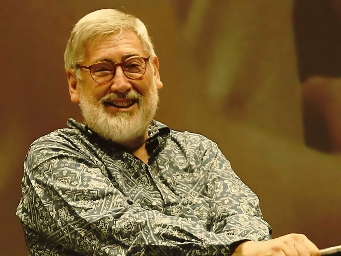 John Landis during a masterclass at the 2022 Cinema Ritrovato Festival in Bologna, Italy