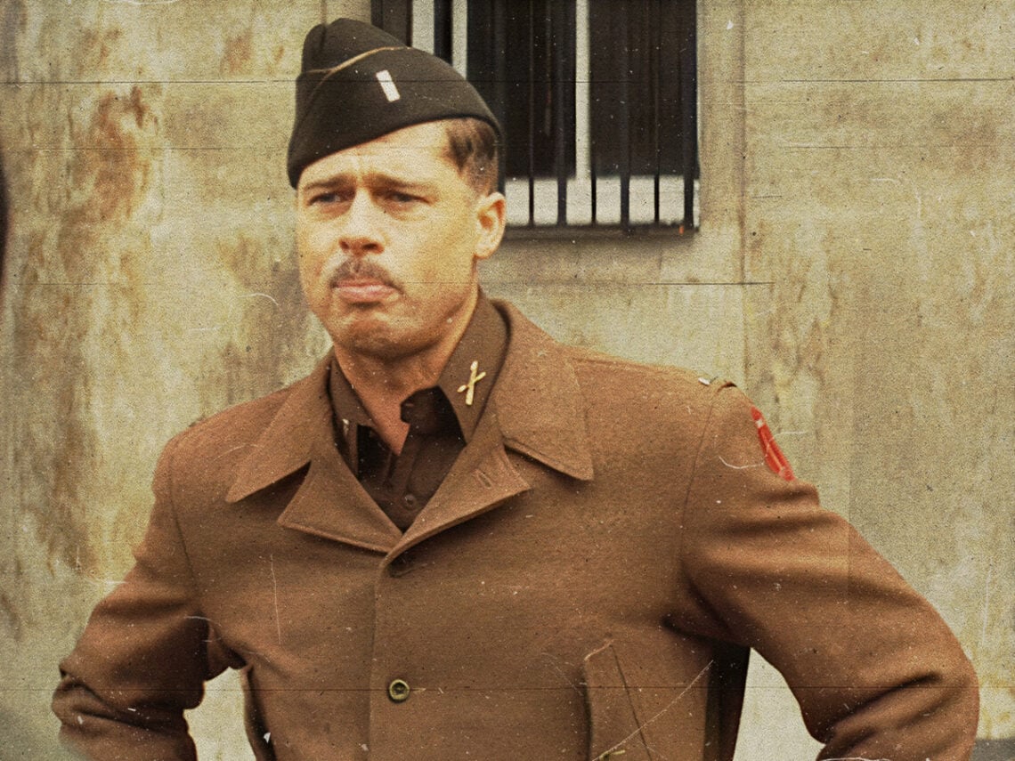 Brad Pitt as Lt. Aldo Raine in Quentin Tarantino's 'Inglourious Basterds - 2009