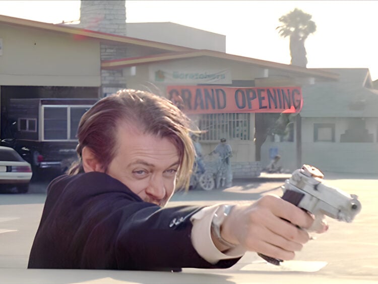 Steve Buscemi as Mr Pink in Quentin Tarantino's 'Reservoir Dogs' - 1992
