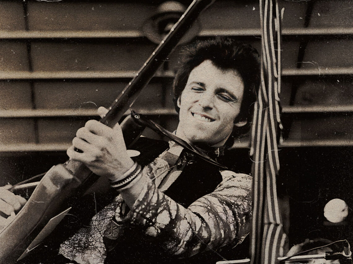 Nils Lofgren performing in The Netherlands - 1976