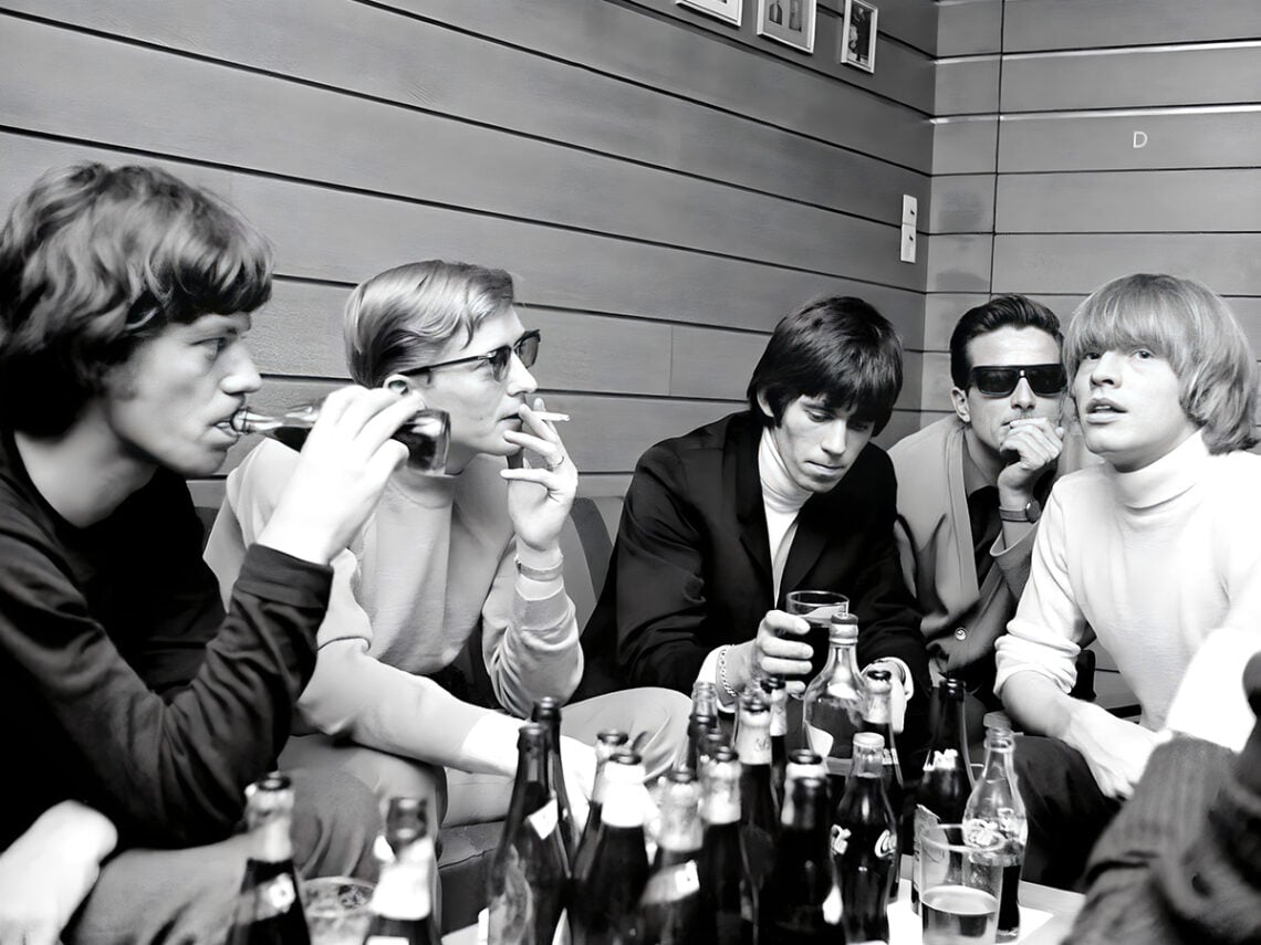The Rolling Stones Backstage by Bent Rej - Copenhagen - 1965