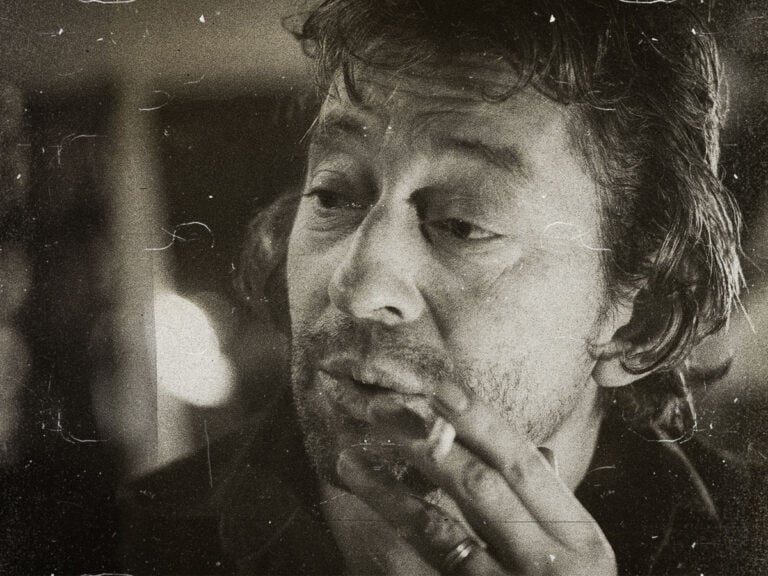 Serge Gainsbourg photographed by Claude Truong-Ngoc, 24 November 198