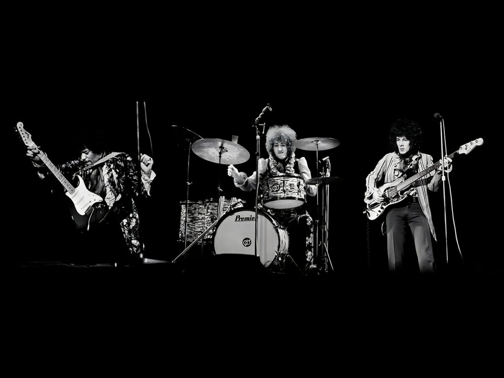 The Jimi Hendrix Experience - Copenhagen 1967 - by Bent Rej