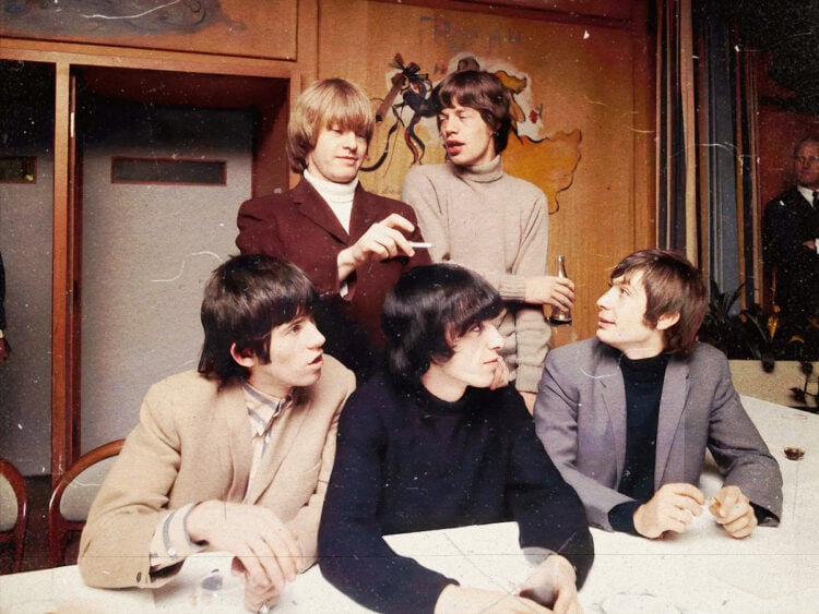 The Rolling Stones in Copenhagen - 1965 by Bent Rej