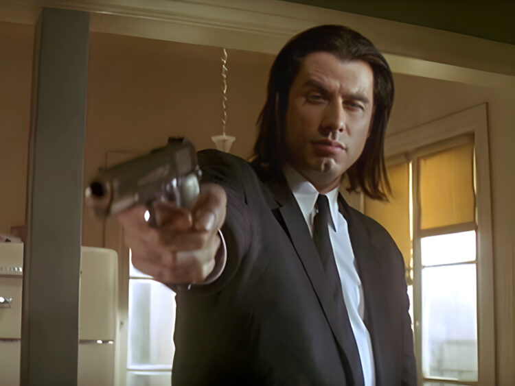 John Travolta as Vincent Vega in Quentin Tarantino's 'Pulp Fiction' - 1994