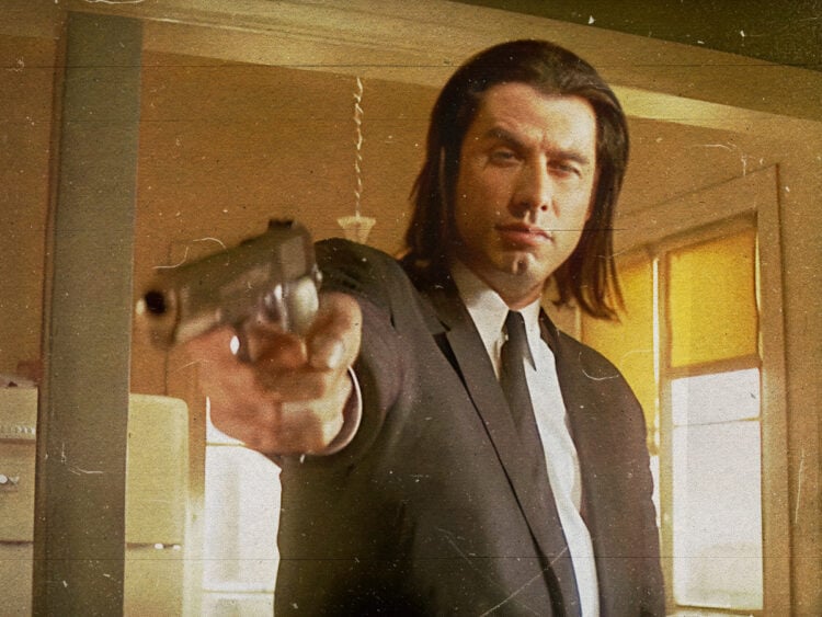 John Travolta as Vincent Vega in Quentin Tarantino's 'Pulp Fiction' - 1994