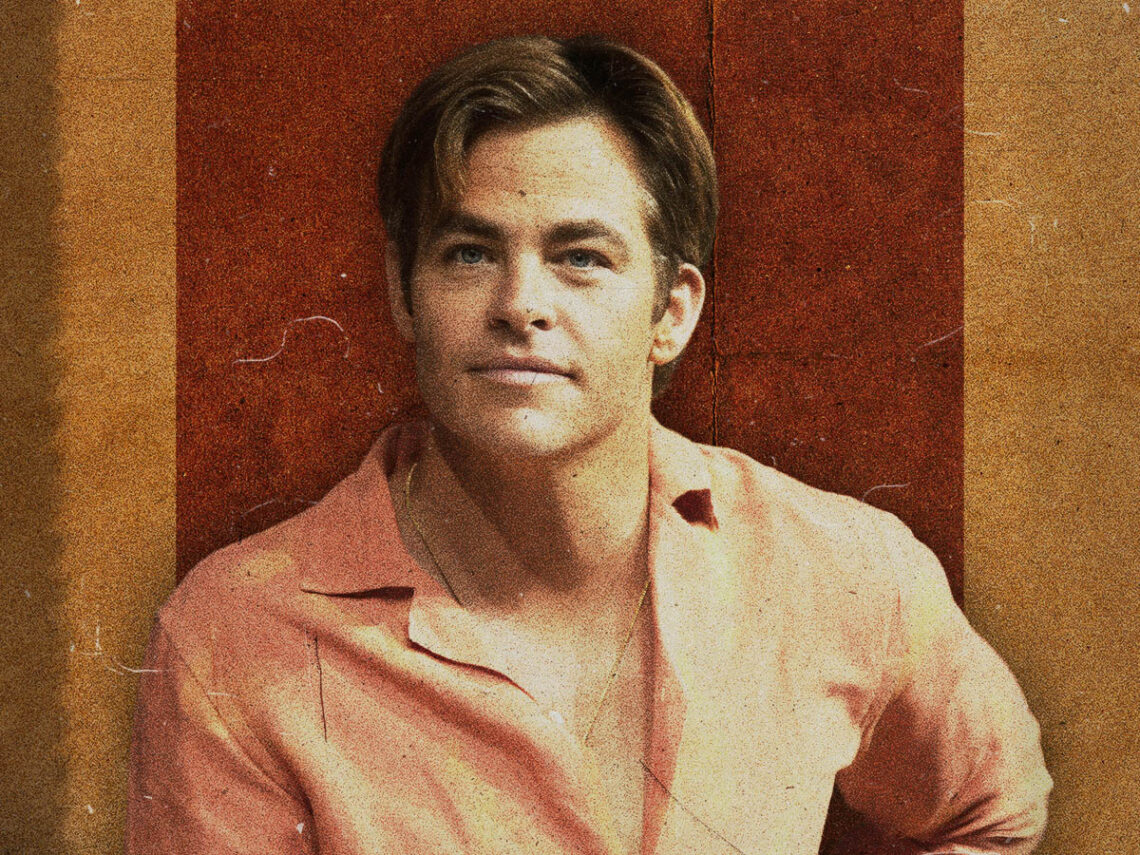Chris Pine speaking at the 2018 San Diego Comic Con International, for "Wonder Woman 1984", at the San Diego Convention Center