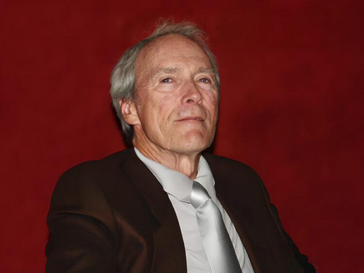 Press conference Portrait of Clint Eastwood