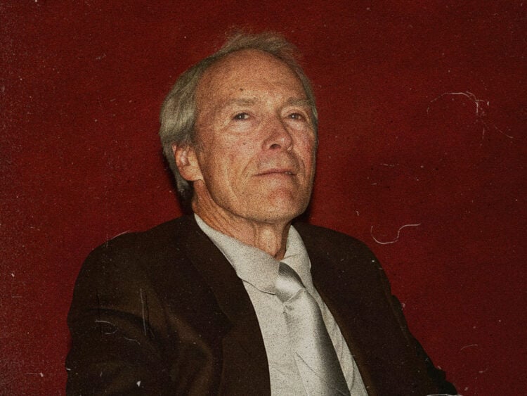 Press conference Portrait of Clint Eastwood