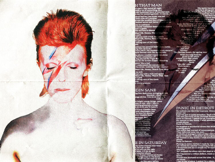 David Bowie - Aladdin Sane - 1973 - RCA Records