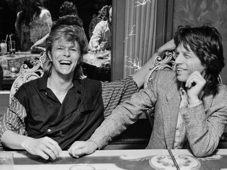 Denis O'Regan - David bowie - Mick Jagger - London 1987 - Far Out Magazine