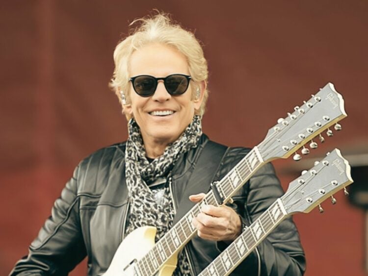 Don Felder performing at Auto Club Speedway in 2023