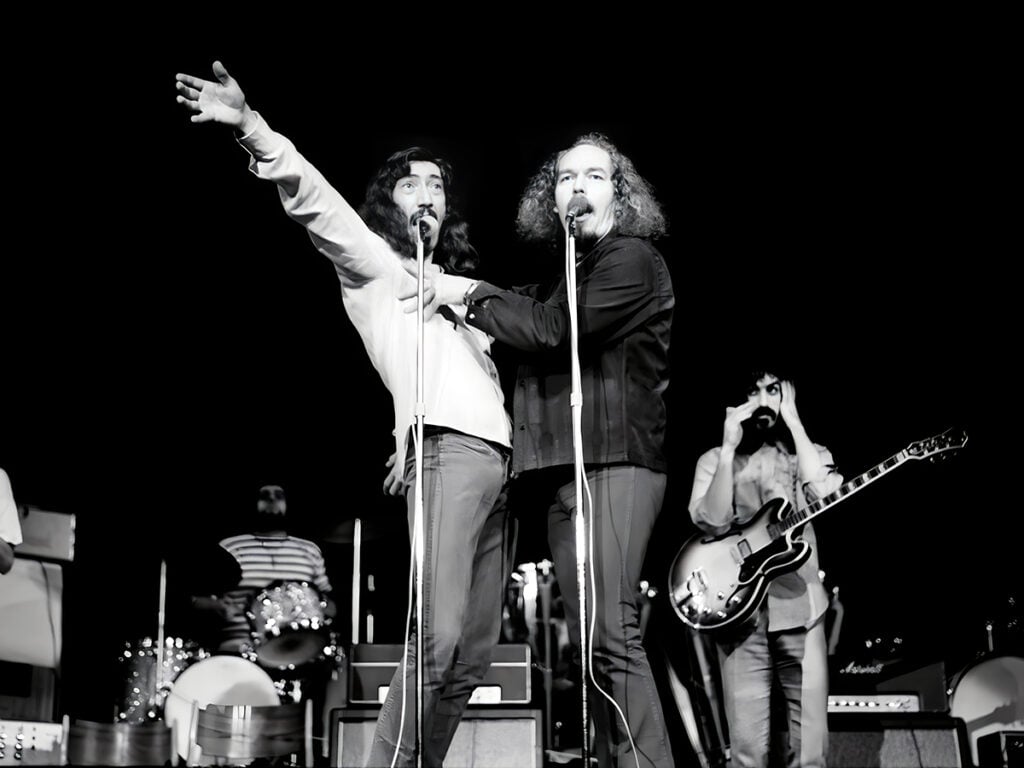 Mothers of Invention performing in Copenhagen - 1967