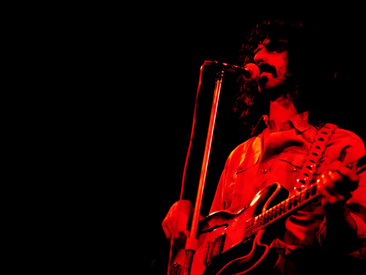 Frank Zappa performing in Copenhagen - 1967