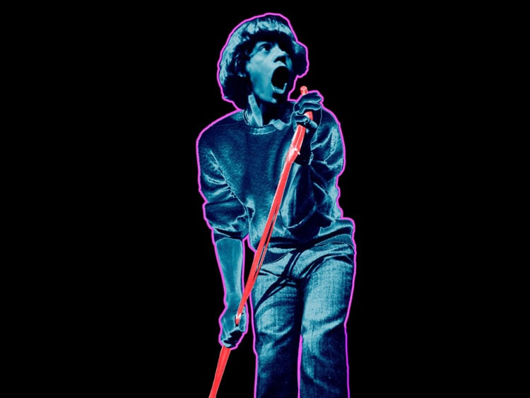 Mick Jagger by Bent Rej & Finn Bjerre