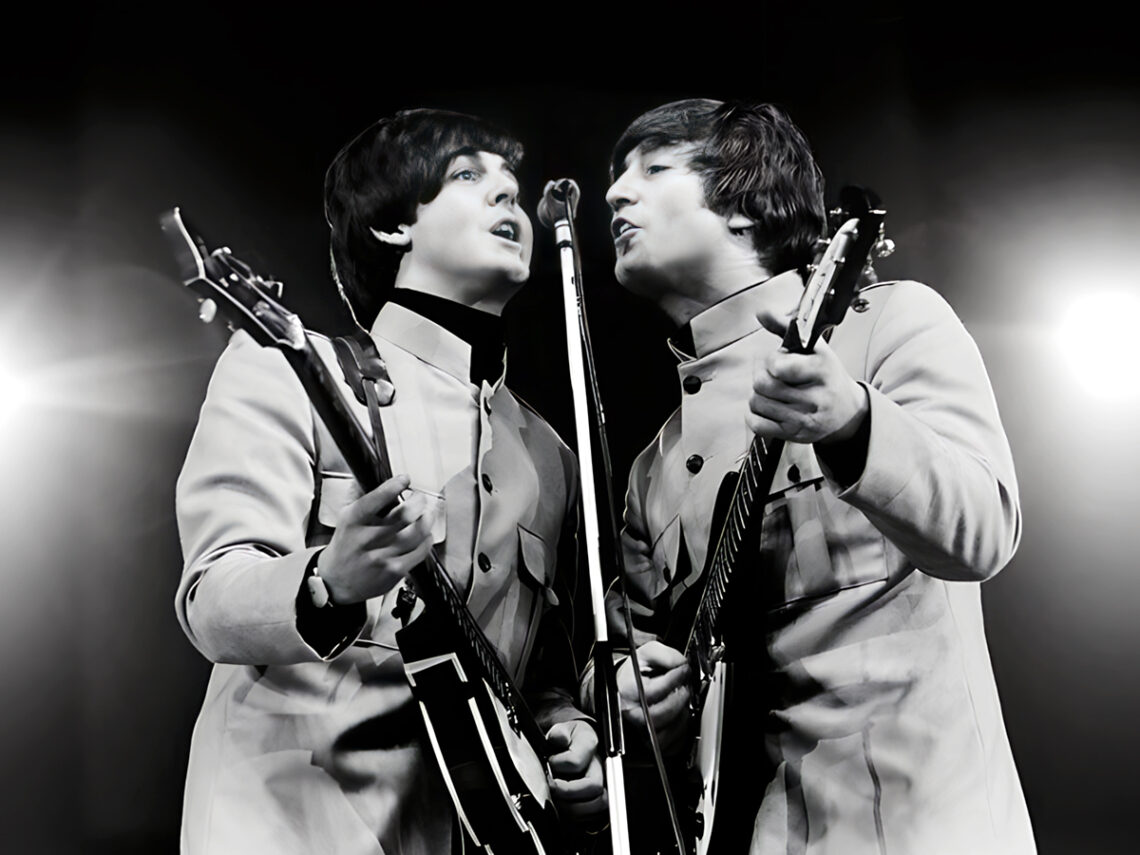 Paul McCartney and John Lennon, NME Poll Winners Concert, April 1965