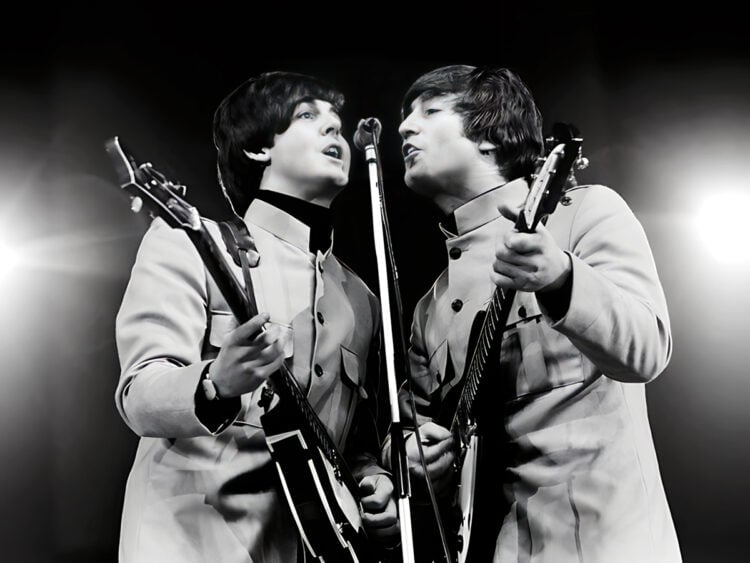 Paul McCartney and John Lennon, NME Poll Winners Concert, April 1965