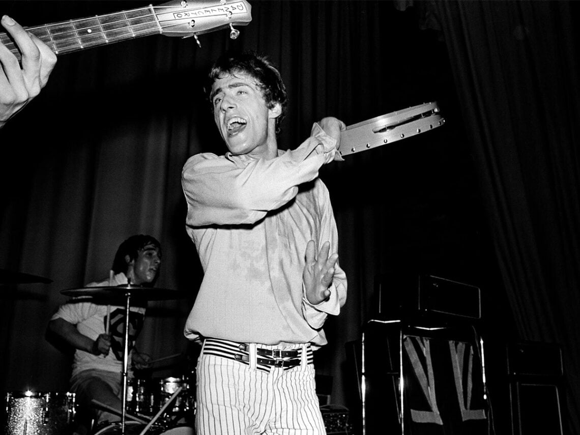 Roger Daltrey performing with The Who, Stevenage, UK - 1965