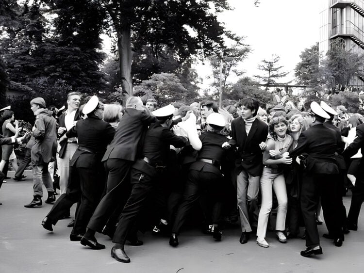 The Beatles fans, Germany - 1966