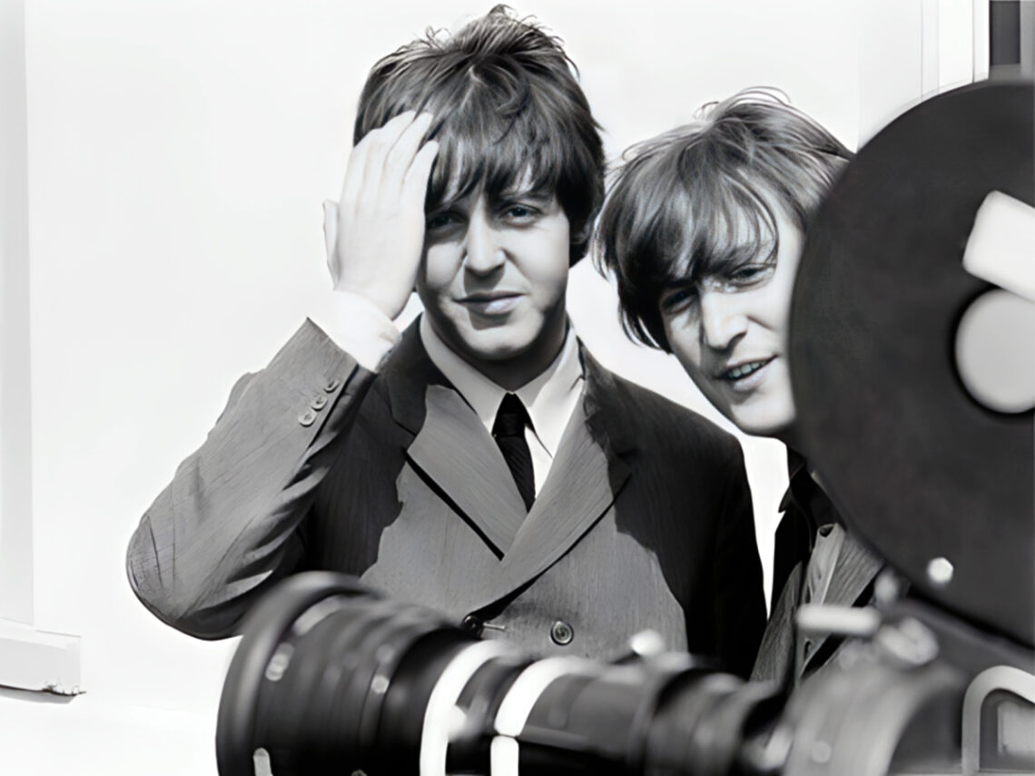 The Beatles 'Help', Paul McCartney and John Lennon, London 1965