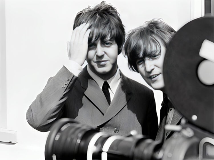 The Beatles 'Help', Paul McCartney and John Lennon, London 1965