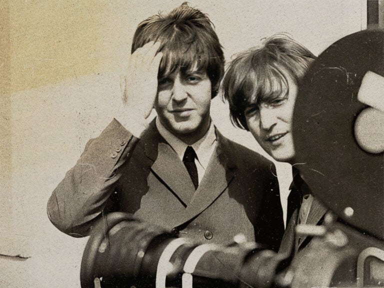 The Beatles 'Help', Paul McCartney and John Lennon, London 1965