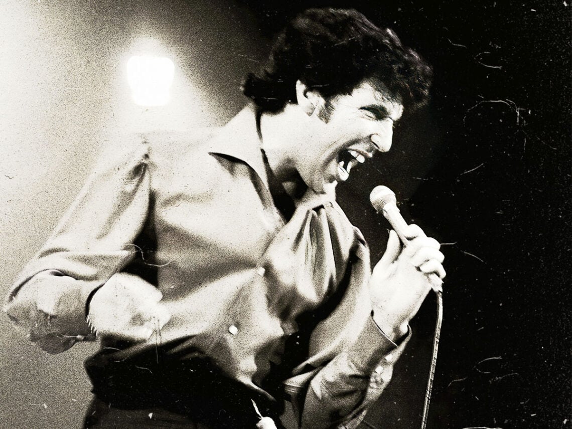 Tom Jones on stage in London, 1965
