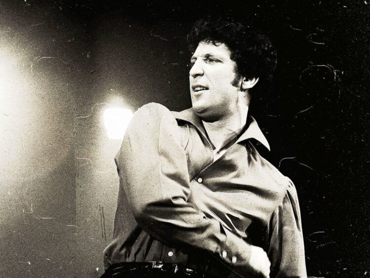Tom Jones on stage in London, 1965