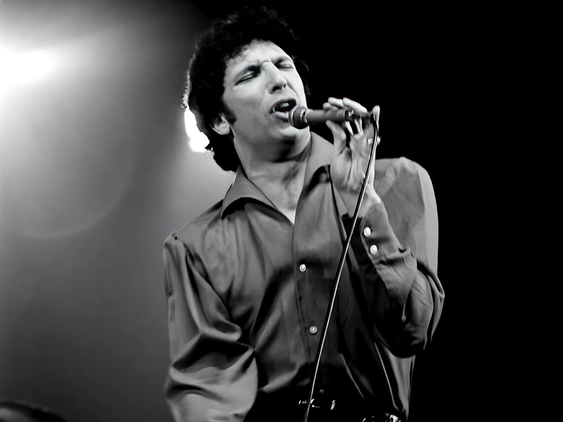 Tom Jones on stage in London, 1965