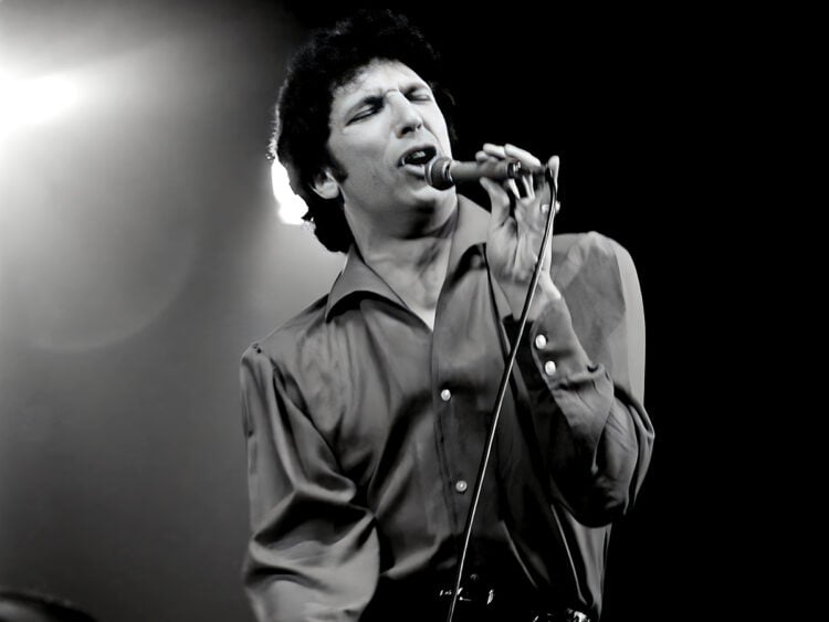 Tom Jones on stage in London, 1965