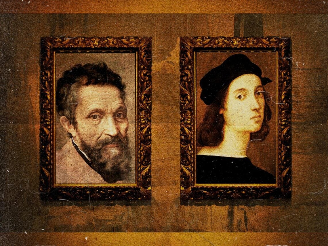 Why did Michelangelo and Raphael loathe one another?