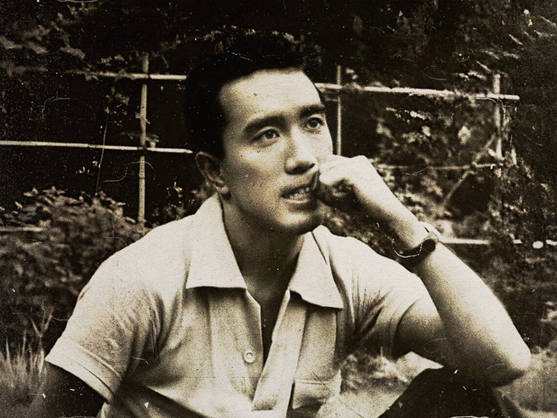 Japanese Author Yukio Mishima - 1956