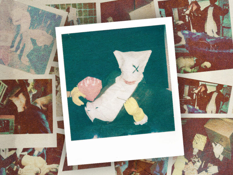 'Bad Party'- Brighton artist Rhys Trussler creates a Polaroid purgatory