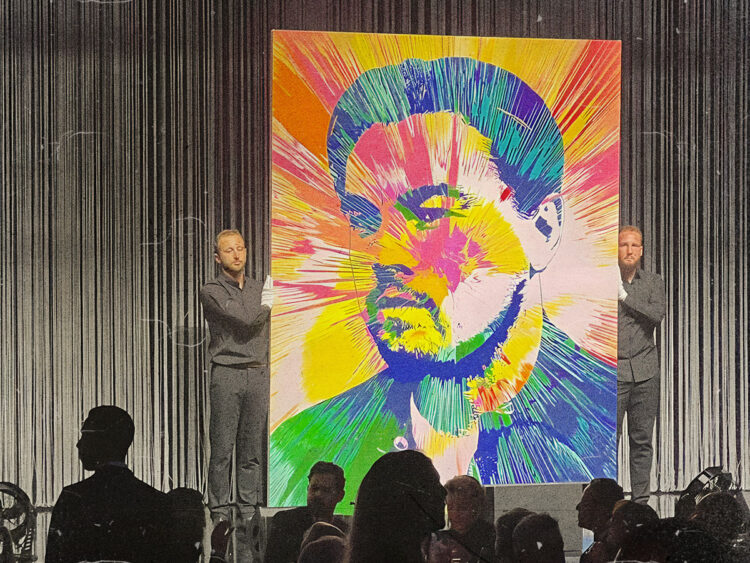 Damien Hirst's Portrait of Leonardo DiCaprio