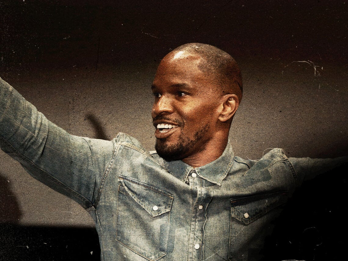 Jamie Foxx speaking at the 2013 San Diego Comic Con